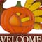 Glitzhome® 2.5ft. Thanksgiving Metal Turkey Yard Stake or Wall Décor